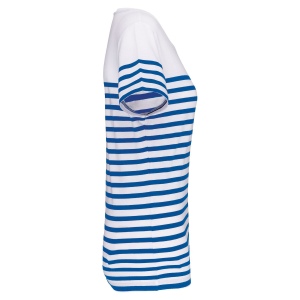 T-shirt marin col rond Bio femme 13