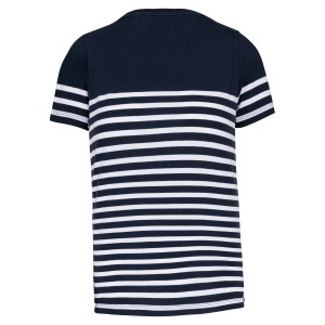 T-shirt marin col rond Bio enfant 4