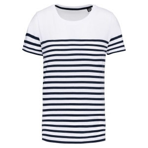 T-shirt marin col rond Bio enfant 3