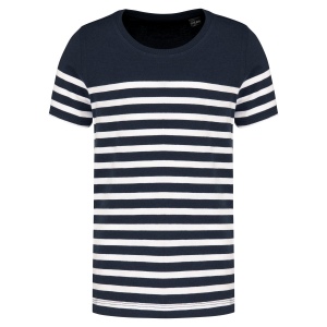 T-shirt marin col rond Bio enfant 2