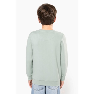 Sweat-shirt écoresponsable col rond enfant 30