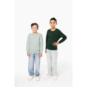 Sweat-shirt écoresponsable col rond enfant 35