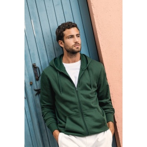 Sweat-shirt écoresponsable zippé à capuche homme 24
