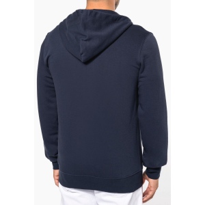 Sweat-shirt écoresponsable zippé à capuche homme 40