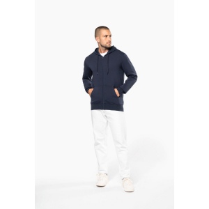 Sweat-shirt écoresponsable zippé à capuche homme 16