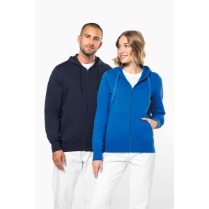 Sweat-shirt écoresponsable zippé à capuche homme 18