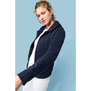 Sweat-shirt écoresponsable zippé à capuche femme 27