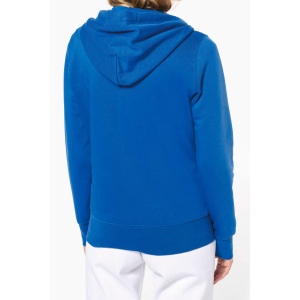 Sweat-shirt écoresponsable zippé à capuche femme 32