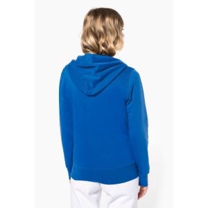 Sweat-shirt écoresponsable zippé à capuche femme 15