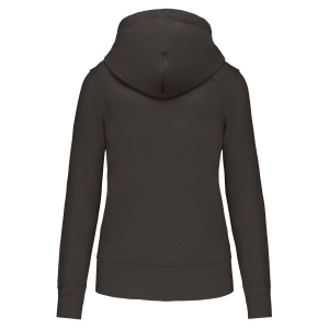 Sweat-shirt écoresponsable zippé à capuche femme 35