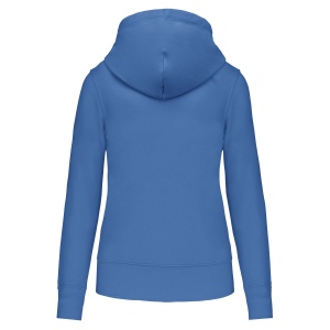 Sweat-shirt écoresponsable zippé à capuche femme 38