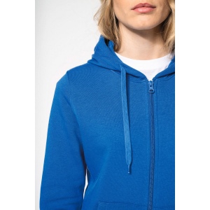 Sweat-shirt écoresponsable zippé à capuche femme 16