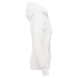 Sweat-shirt écoresponsable zippé à capuche femme 45