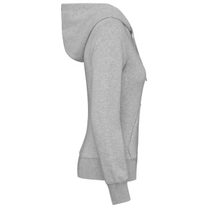 Sweat-shirt écoresponsable zippé à capuche femme 52