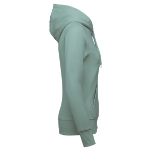 Sweat-shirt écoresponsable zippé à capuche femme 54