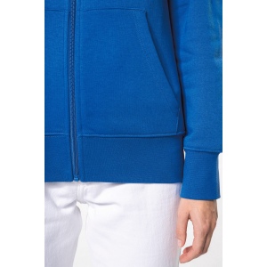 Sweat-shirt écoresponsable zippé à capuche femme 18