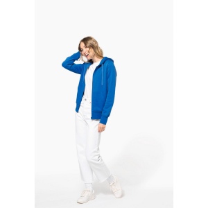 Sweat-shirt écoresponsable zippé à capuche femme 21