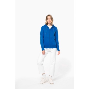 Sweat-shirt écoresponsable zippé à capuche femme 22