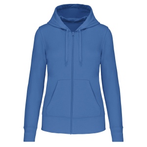 Sweat-shirt écoresponsable zippé à capuche femme 7