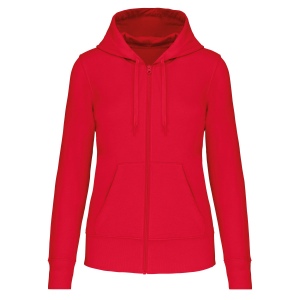 Sweat-shirt écoresponsable zippé à capuche femme 10