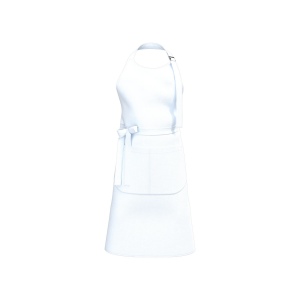 Tablier avec poche en coton Bio 26