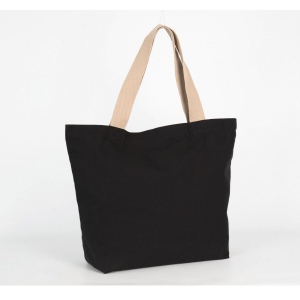 Grand sac shopping recyclé à fond plat 4