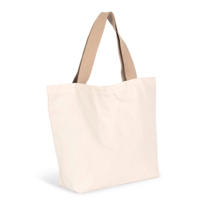 Grand sac shopping recyclé à fond plat 7