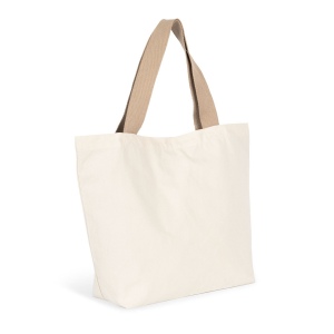 Grand sac shopping recyclé à fond plat 9