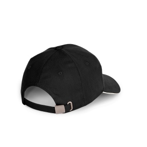 Casquette en coton biologique à sandwich contrasté - 6 panneaux 14