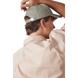 Casquette en coton biologique à sandwich contrasté - 6 panneaux 24