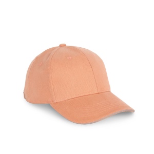 Casquette en coton biologique à sandwich contrasté - 6 panneaux 19