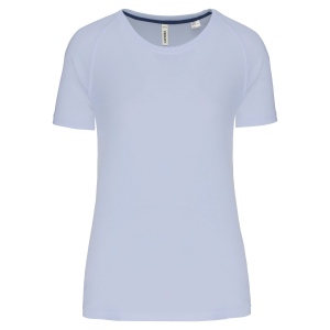 T-shirt de sport à col rond recyclé femme 14