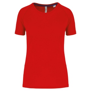 T-shirt de sport à col rond recyclé femme 10