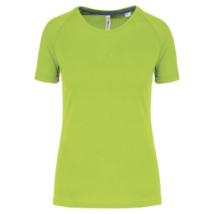 T-shirt de sport à col rond recyclé femme 4