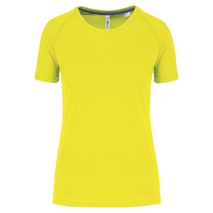 T-shirt de sport à col rond recyclé femme 9