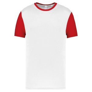Maillot multisport manches courtes bicolore unisexe 25