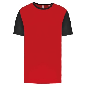 Maillot multisport manches courtes bicolore unisexe 19