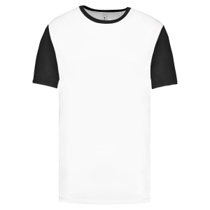 Maillot multisport manches courtes bicolore unisexe 23