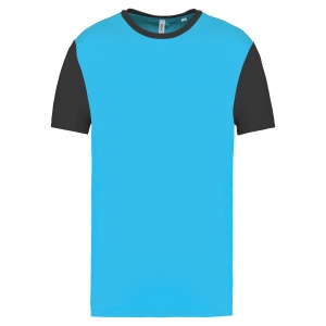 Maillot multisport manches courtes bicolore unisexe 11