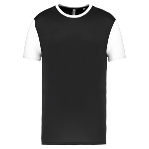 Maillot multisport manches courtes bicolore unisexe 5