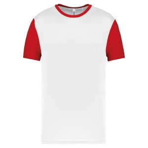 Maillot multisport manches courtes bicolore enfant 16