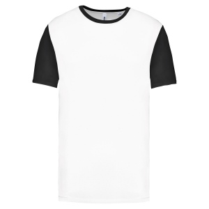 Maillot multisport manches courtes bicolore enfant 14