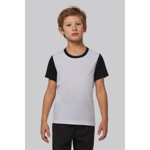 Maillot multisport manches courtes bicolore enfant
