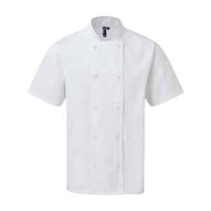 Veste chef cuisinier manches courtes Coolchecker® 3