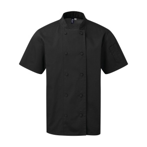 Veste chef cuisinier manches courtes Coolchecker® 2