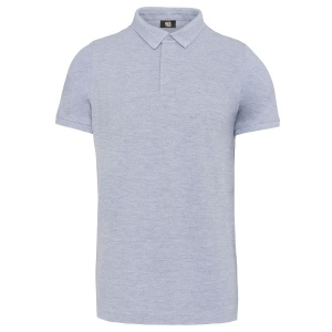 Polo col boutons pression manches courtes homme 4