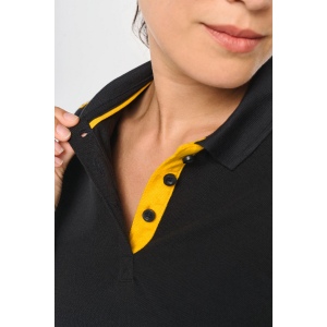 Polo Day To Day contrasté manches courtes femme 23