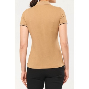 Polo Day To Day contrasté manches courtes femme 30
