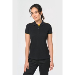 Polo Day To Day contrasté manches courtes femme 34