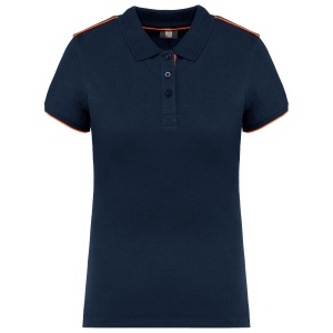 Polo Day To Day contrasté manches courtes femme 12